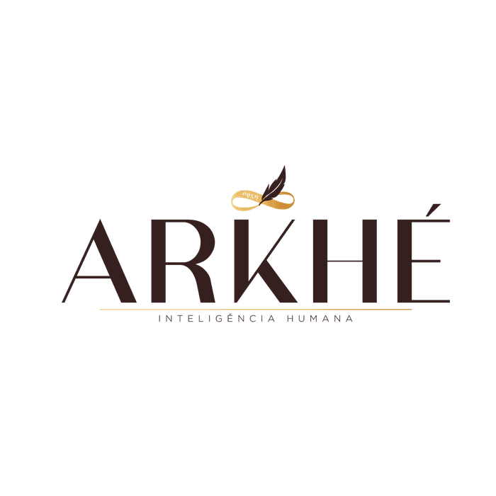 Identidade visual criada para Arkhé